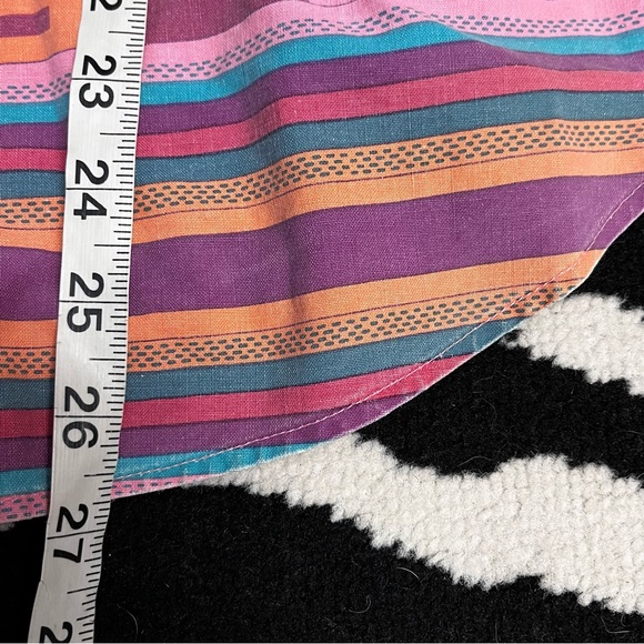 Vintage Wrangler Rancher Aztec Western Shirt Size Medium - Picture 6 of 8